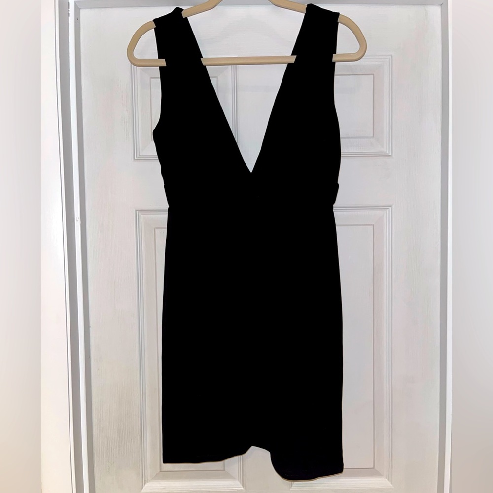 Nasty Gal Deep on Dancing Mini Dress - Black Size 10 NWT